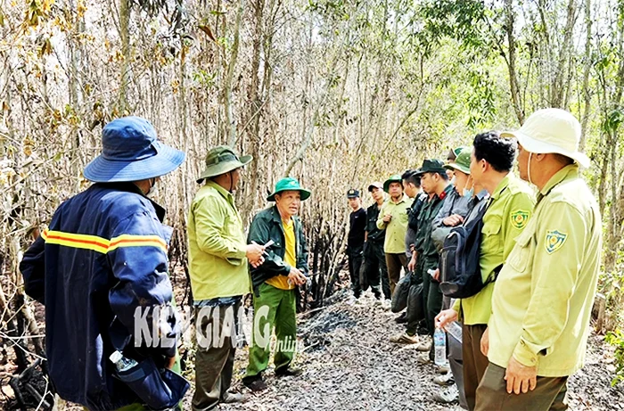 Kiên Giang có hơn 41.000 ha rừng nguy cơ cháy cao 